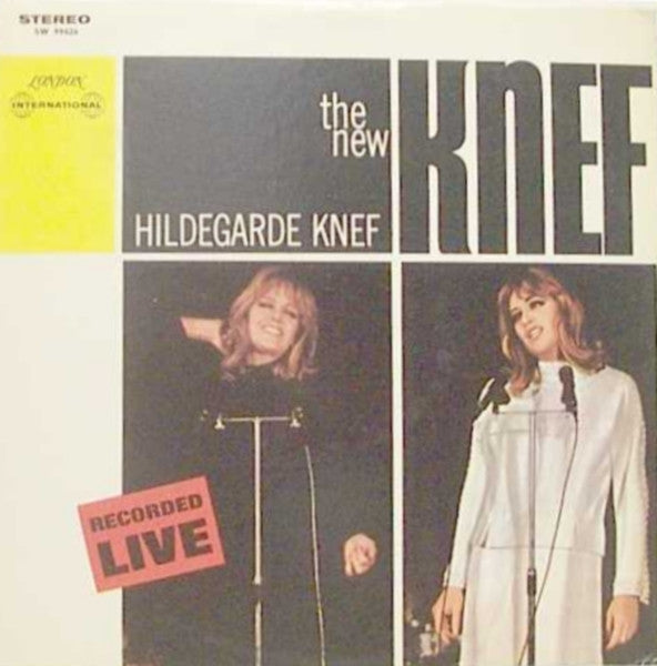 Hildegard Knef – The New Knef - Recorded Live LP