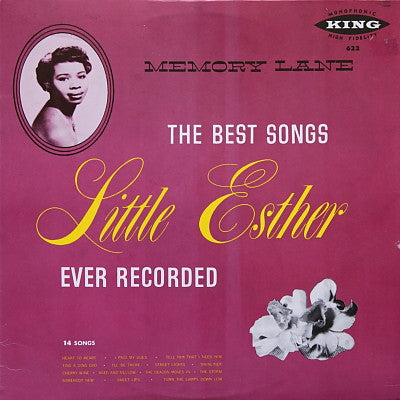 Little Esther – Memory Lane (Reissue) LP