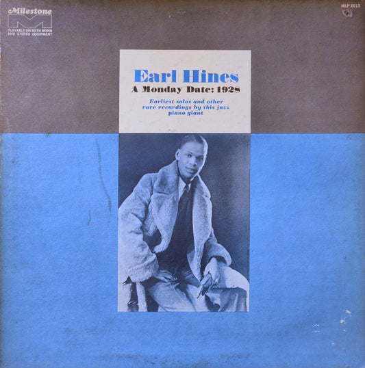 Earl Hines - A Monday Date: 1928 LP