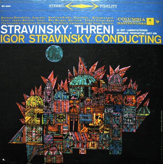 Igor Stravinsky - Threni LP