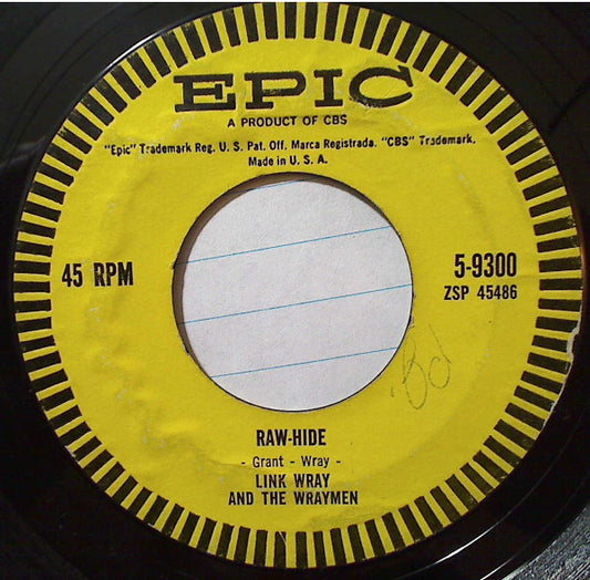 Link Wray And The Wraymen - Dixie-Doodle / Raw-Hide 7"