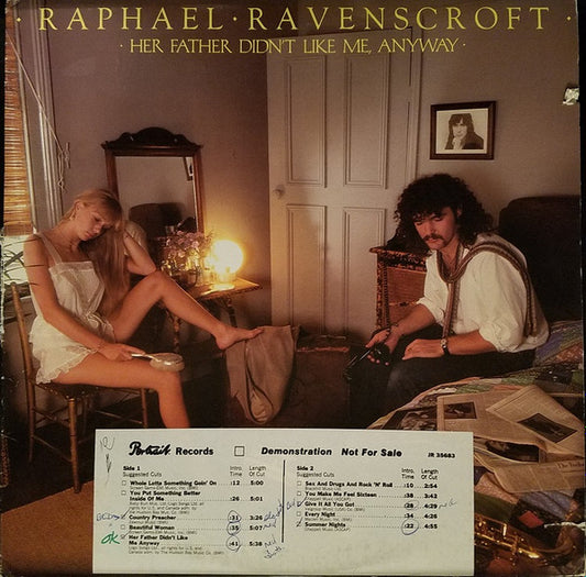 Raphael Ravenscroft – Her Father Didn't Like Me Anyway (Promo) LP
