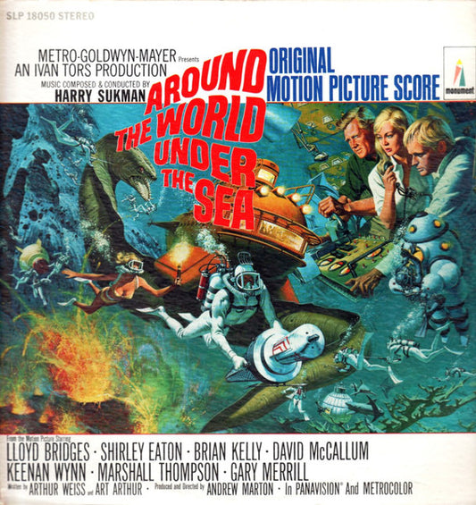 Harry Sukman – Around The World Under The Sea LP