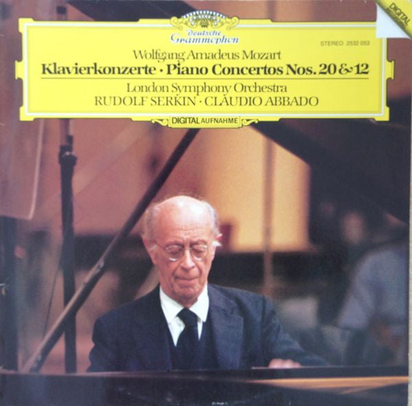 Mozart / Serkin – Klavierkonzerte = Piano Concertos Nos. 20 & 12 LP