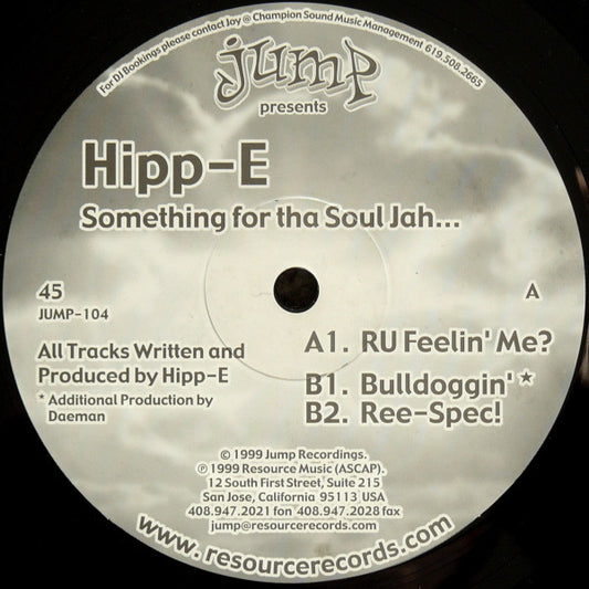 Hipp-E – Something For Tha Soul Jah... 12"