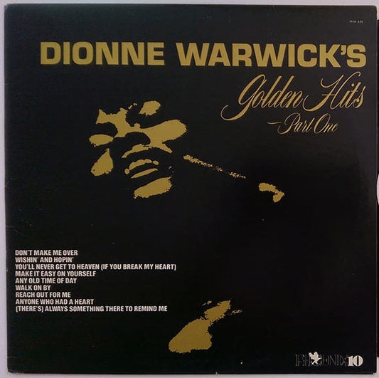 Dionne Warwick - Golden Hits - Part One LP