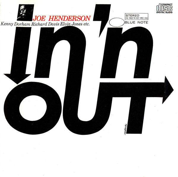 Joe Henderson – In 'N Out CD