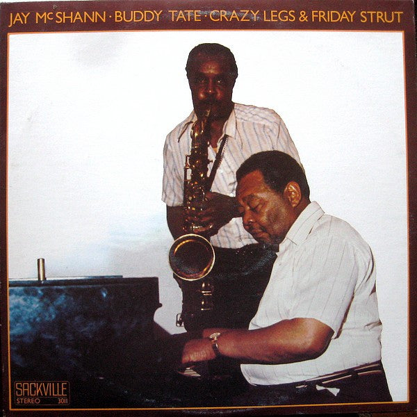 Jay McShann / Buddy Tate – Crazy Legs & Friday Strut LP