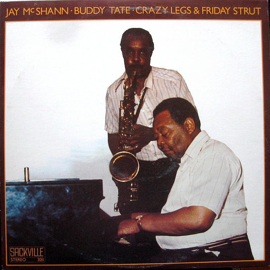 Jay McShann / Buddy Tate – Crazy Legs & Friday Strut LP