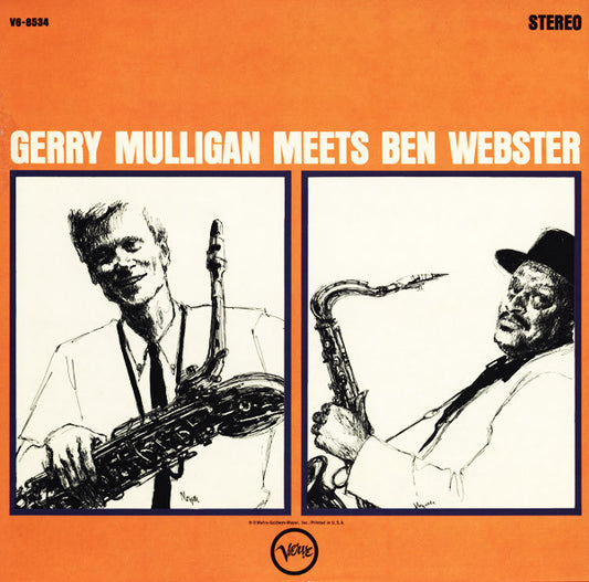 Gerry Mulligan / Ben Webster – Gerry Mulligan Meets Ben Webster LP