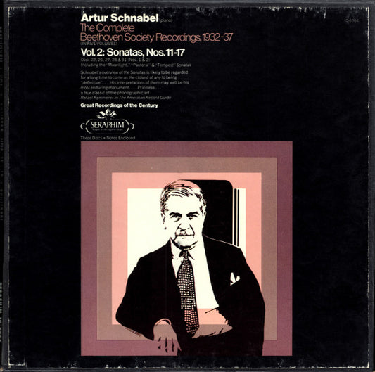 Beethoven / Artur Schnabel - Vol. 2: Sonatas Nos. 11-17 (3LP)