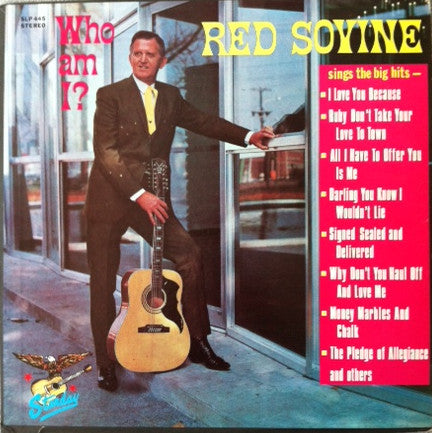 Red Sovine – Who Am I? LP