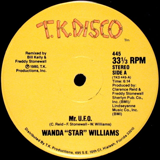 Wanda "Star" Williams - Mr. U.F.O. 12"