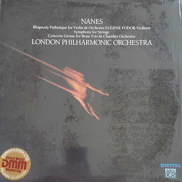 Richard Nanes, London Philharmonic Orchestra, Eugene Fodor – Rhapsody Pathetique For Violin And Orchestra, Symphony For Strings, Concerto Grosso For Brass Trio And Chamber Orchestra LP