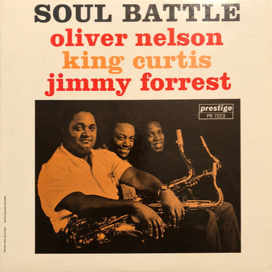 Oliver Nelson, King Curtis, Jimmy Forrest - Soul Battle LP