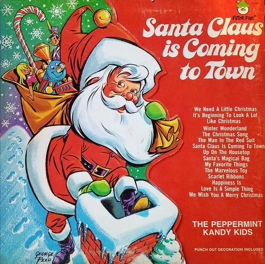 Peppermint Kandy Kids - Santa Claus Is Coming To Town LP
