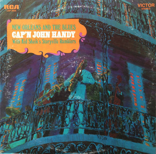 Cap'n John Handy - New Orleans & The Blues LP