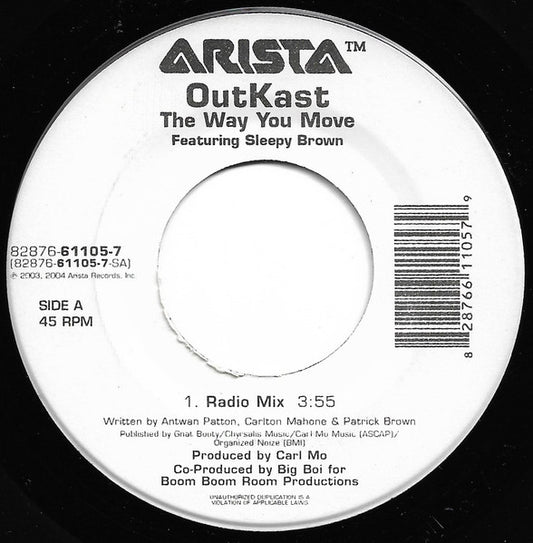 OutKast – The Way You Move 7"