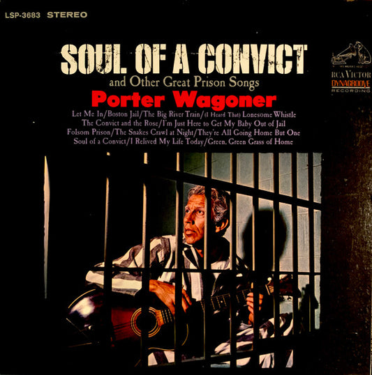Porter Wagoner – "Soul Of A Convict" And Other Great Prison Songs LP