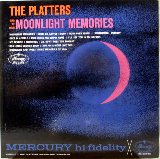 The Platters - Moonlight Memories LP