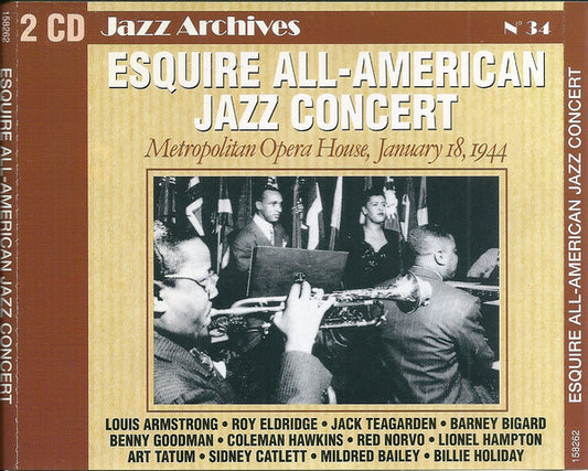 Various – Esquire All-American Jazz Concert - Metropolitan Opera House, January 18, 1944 CD
