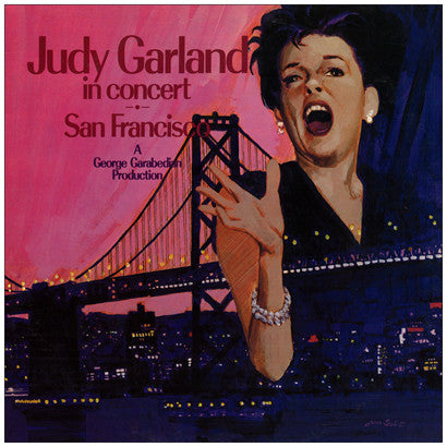 Judy Garland ‎– Judy Garland In Concert San Francisco LP