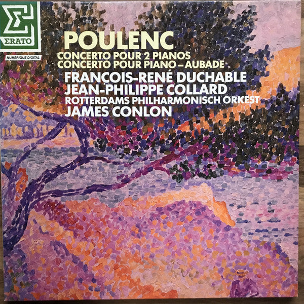 Poulenc / François-René Duchâble - Concerto Pour 2 Pianos - Concerto Pour Piano - Aubade LP