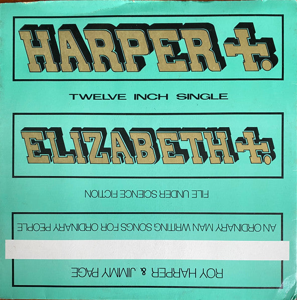 Roy Harper & Jimmy Page - Elizabeth 12"