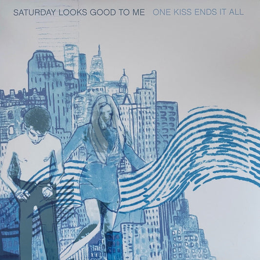 Saturday Looks Good To Me – One Kiss Ends It All (White) LP