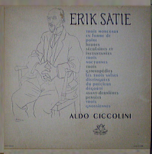 Erik Satie / Aldo Ciccolini – Piano Music LP