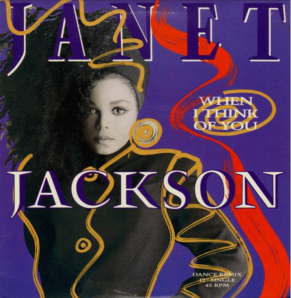 Janet Jackson – When I Think Of You (Dance Remix) LP