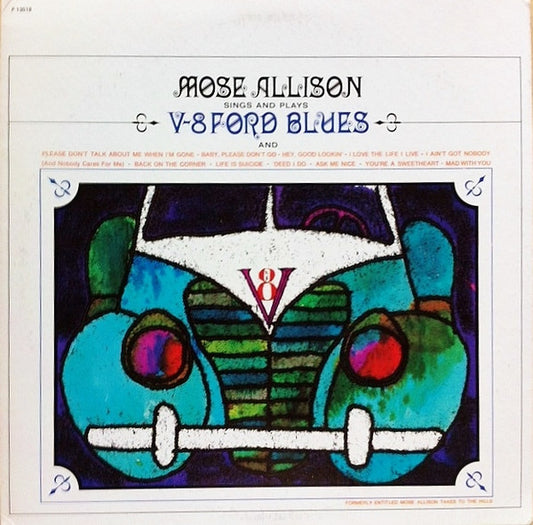 Mose Allison – Sings And Plays V-8 Ford Blues LP