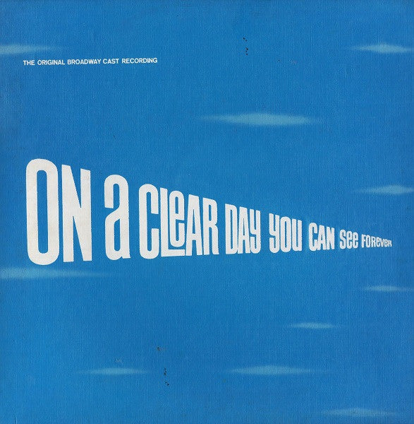 Barbara Harris – On A Clear Day You Can See Forever (Original Broadway Cast Recording) LP