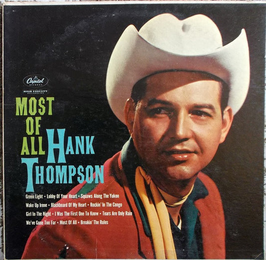 Hank Thompson - Most Of All LP