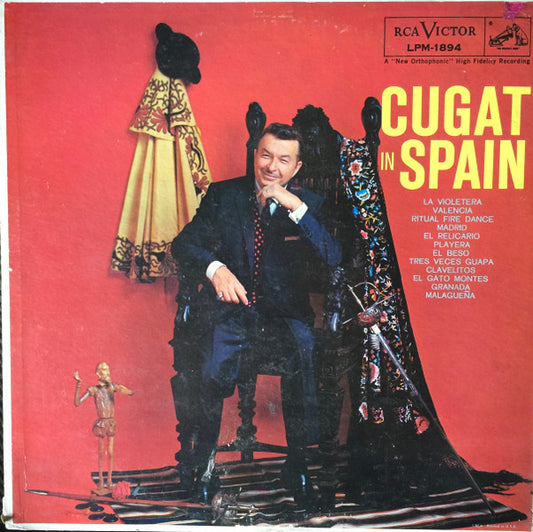 Xavier Cugat And His Orchestra – Cugat In Spain LP
