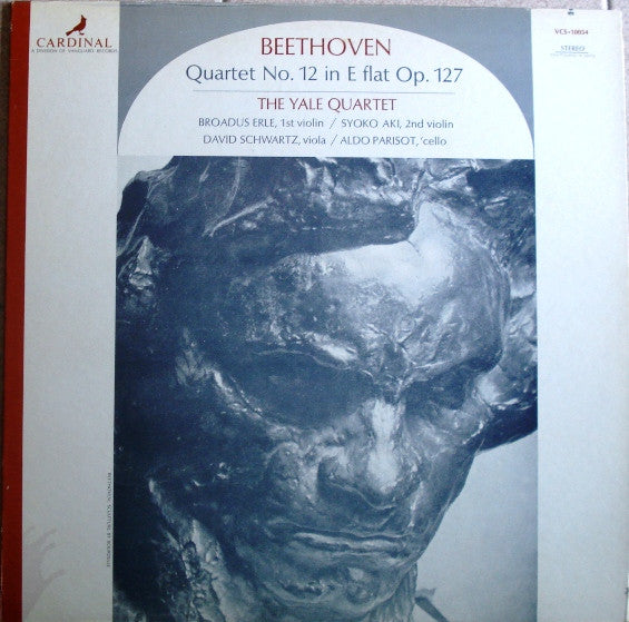 Beethoven, The Yale Quartet, Broadus Erle, Syoko Aki, David Schwartz, Aldo Parisot – Quartet No. 12 In E Flat Op. 127 LP