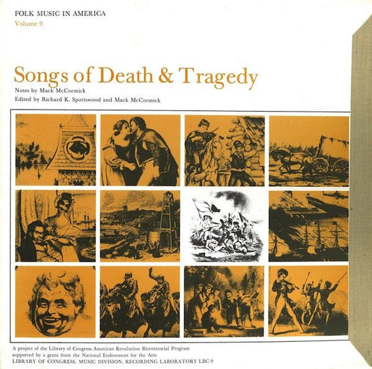Various – Songs Of Death & Tragedy LP