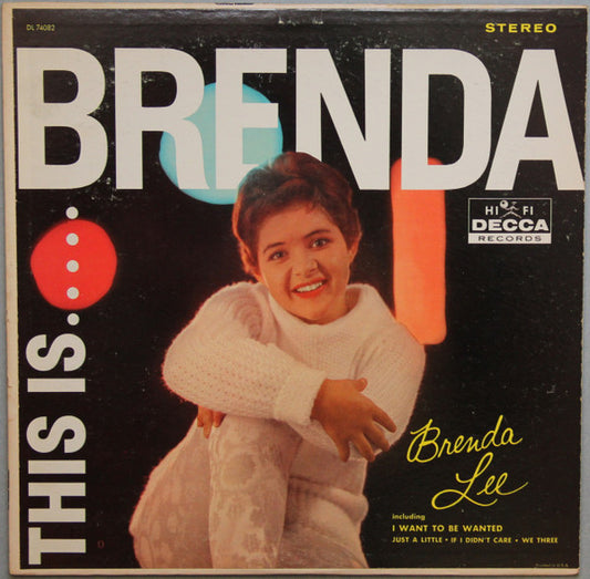 Brenda Lee – This Is Brenda LP
