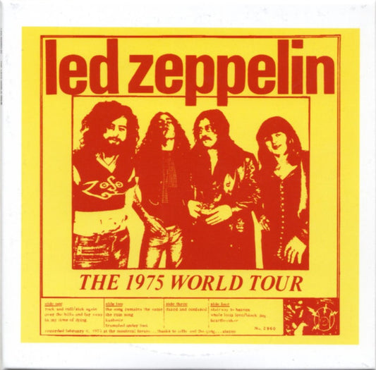 Led Zeppelin – The 1975 World Tour 2LP