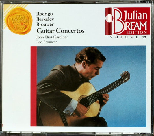 Julian Bream, Rodrigo, Berkeley, Brouwer – Guitar Concertos CD