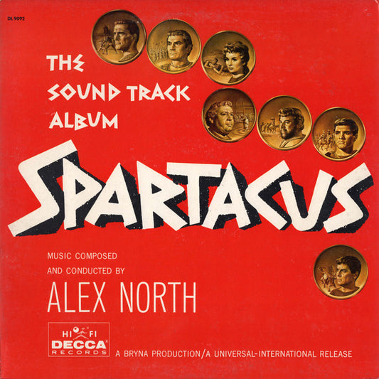 Spartacus  – Alex North (The Sound Track Album) LP