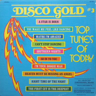 Dimensional Sound – Disco Gold #3 LP
