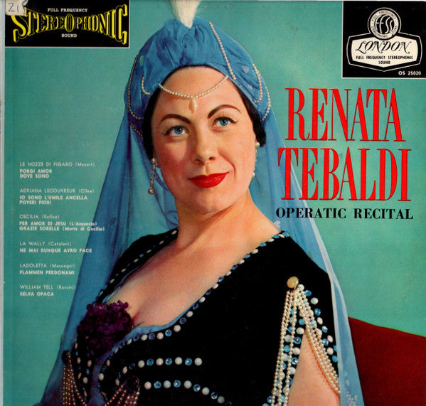Renata Tebaldi – Operatic Recital LP