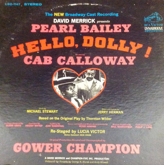 David Merrick Presents Pearl Bailey - Hello Dolly! OBC LP