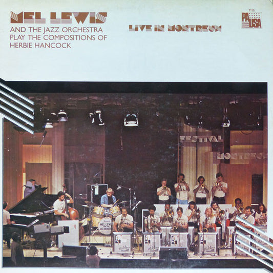 Mel Lewis And The Jazz Orchestra – Play The Compositions Of Herbie Hancock - Live In Montreux LP