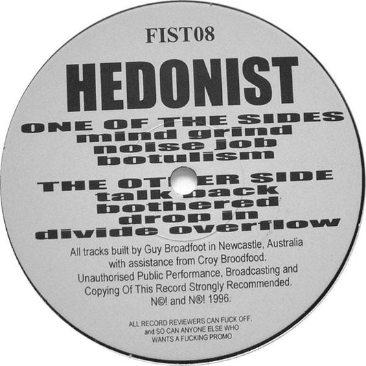 Hedonist - Hedonist EP