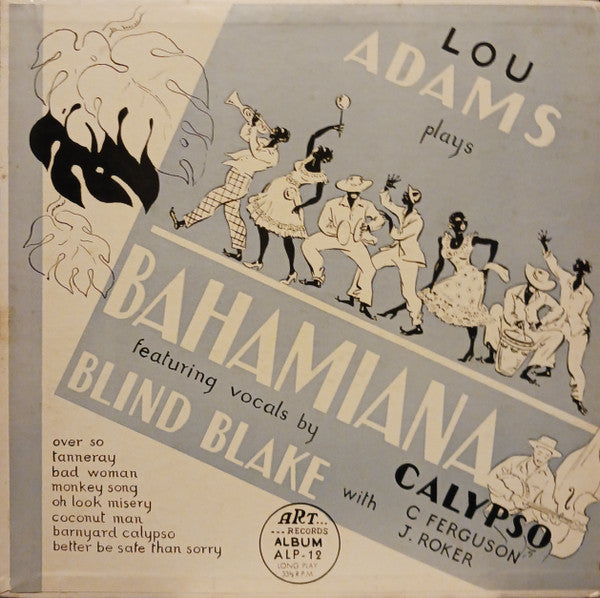 Lou Adams – Lou Adams Plays Bahamiana Calypso 10"