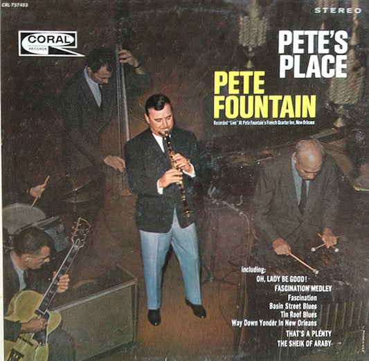 Pete Fountain ‎– Pete's Place LP