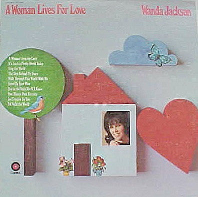 Wanda Jackson – A Woman Lives For Love LP