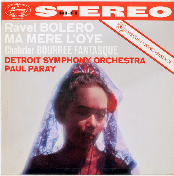 Paul Paray & Detroit Symphony Orchestra / Ravel - Bolero LP